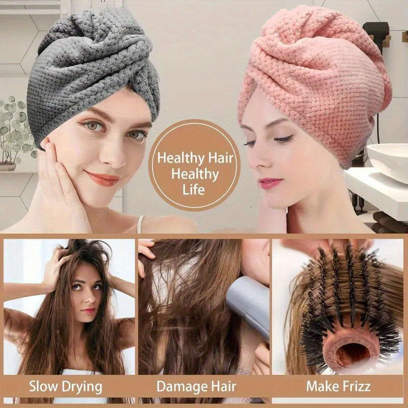 1 x Super Absorbent Soft Comfort Blow Dry Towel