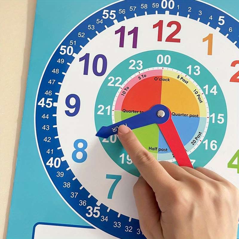 Writable Dry Erase Demo Clock