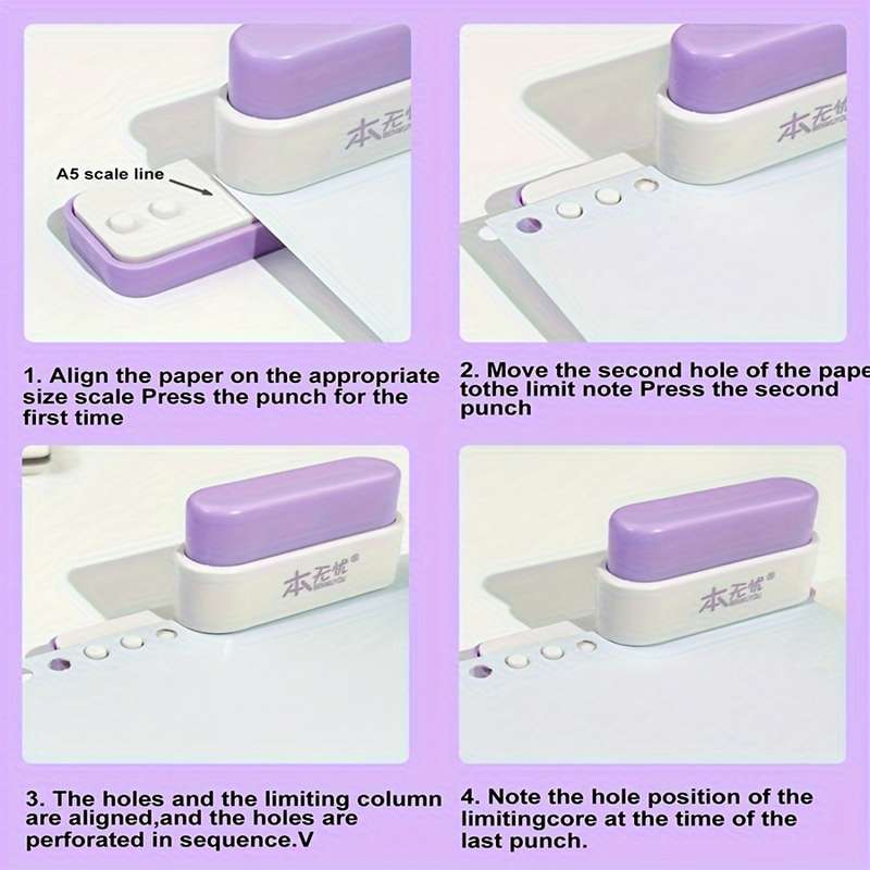 Color 5-hole punch