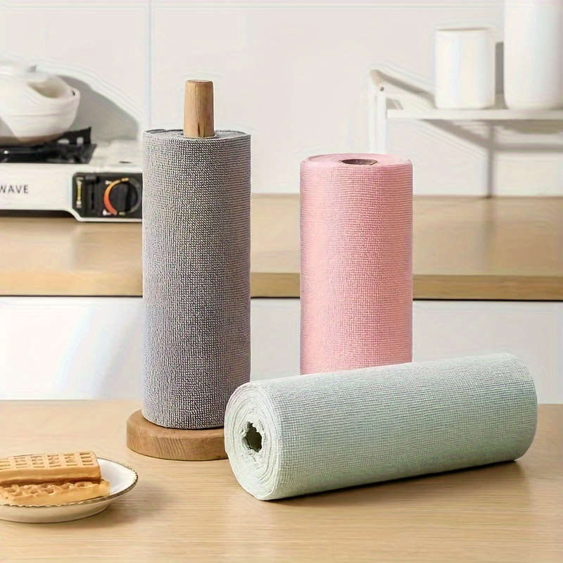 Extra Soft Microfiber Cleaning Cloths - 20/Roll