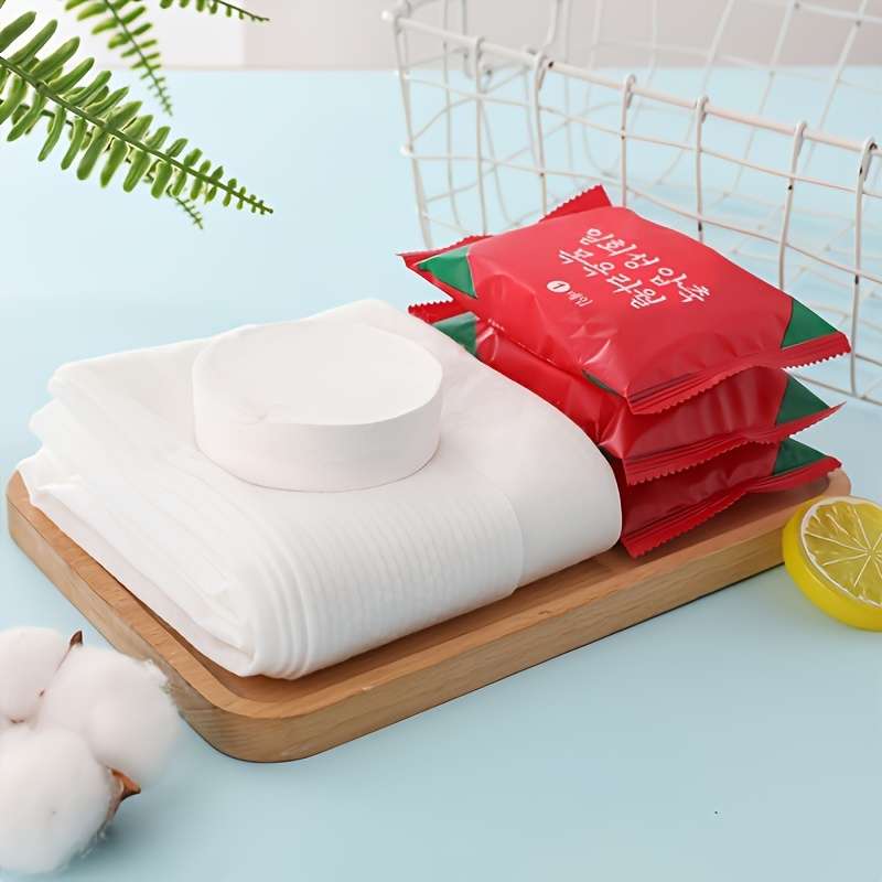 5-Pack Large Disposable Bath Towels