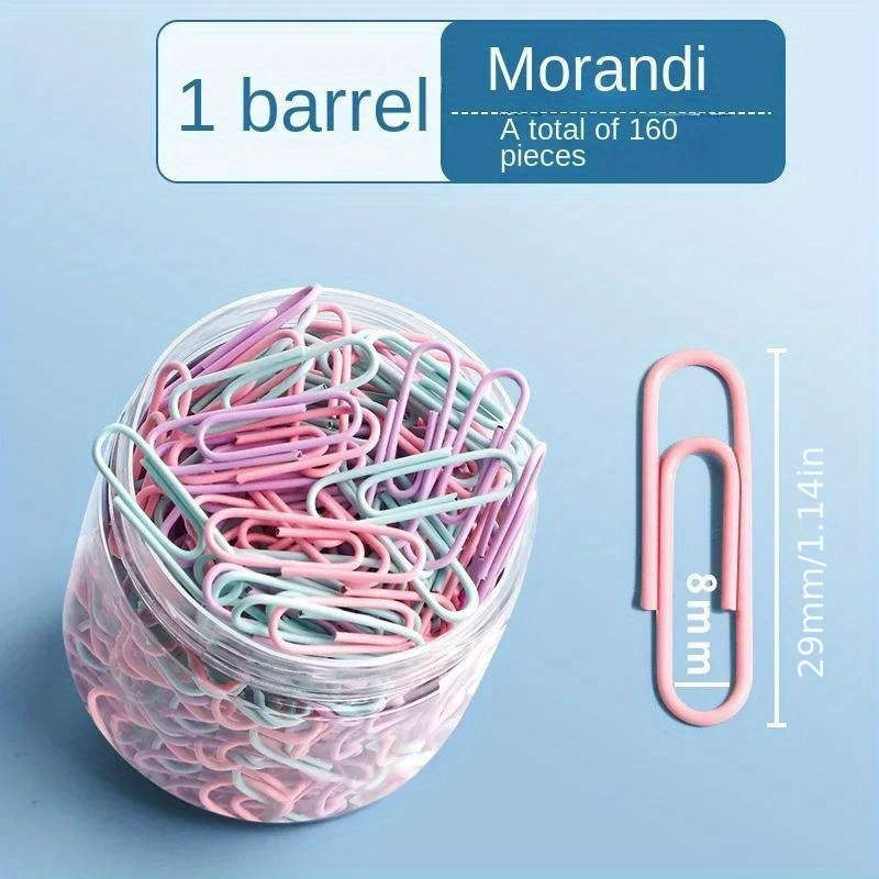 160 Stainless Steel Paper Clips