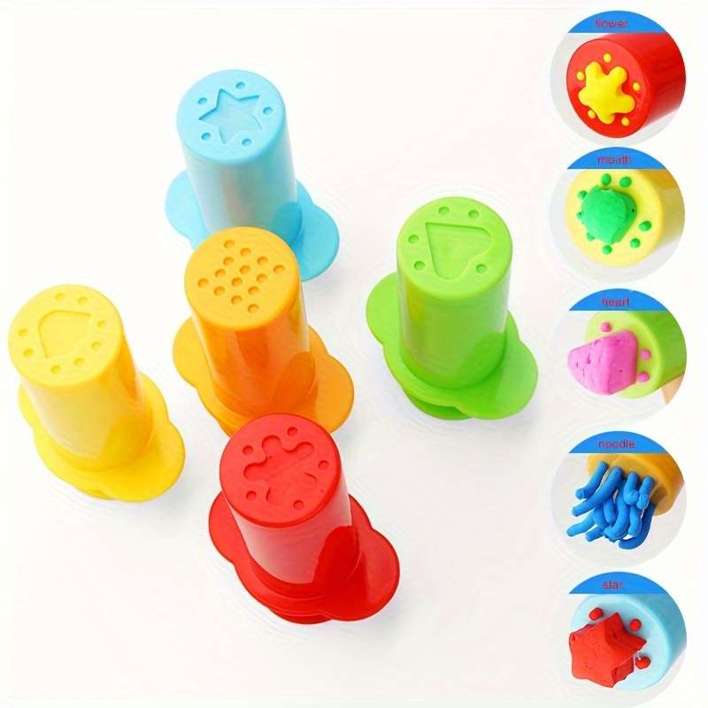5-Piece Playdough Squeezer Set