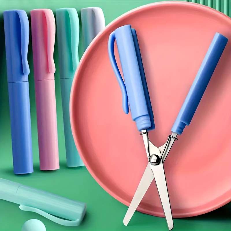 1Pc Mini Portable Folding Scissors