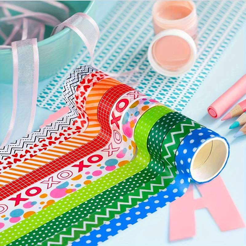 Value Pack Of 60 Cute Wa Tape Rolls