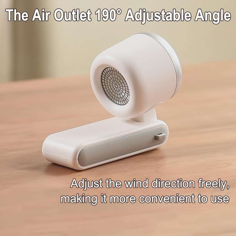 Elegant Handheld Portable Fan With High-Speed Motor