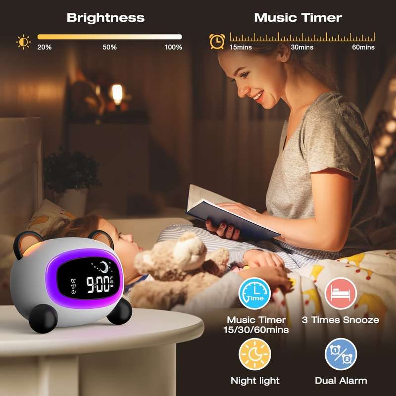 Sleep Training Alarm Clock