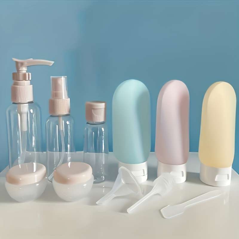 11 Piece Travel Bottle Set - Leak Proof