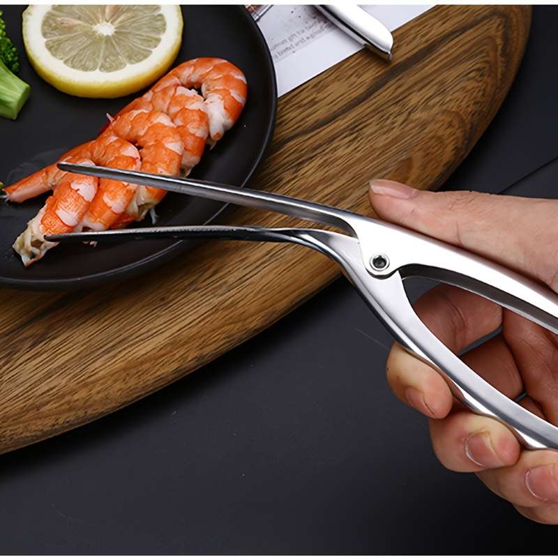 1 Stainless Steel Shrimp Deveining Tool