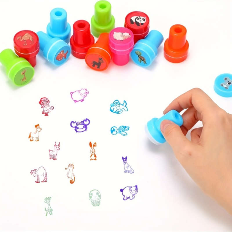 26-Piece Cartoon Stamp Set