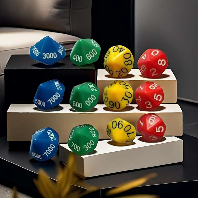 12 10-Sided Dice