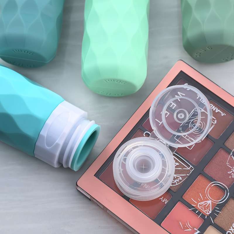 Silicone Bottle 3 oz Leakproof Squeezable