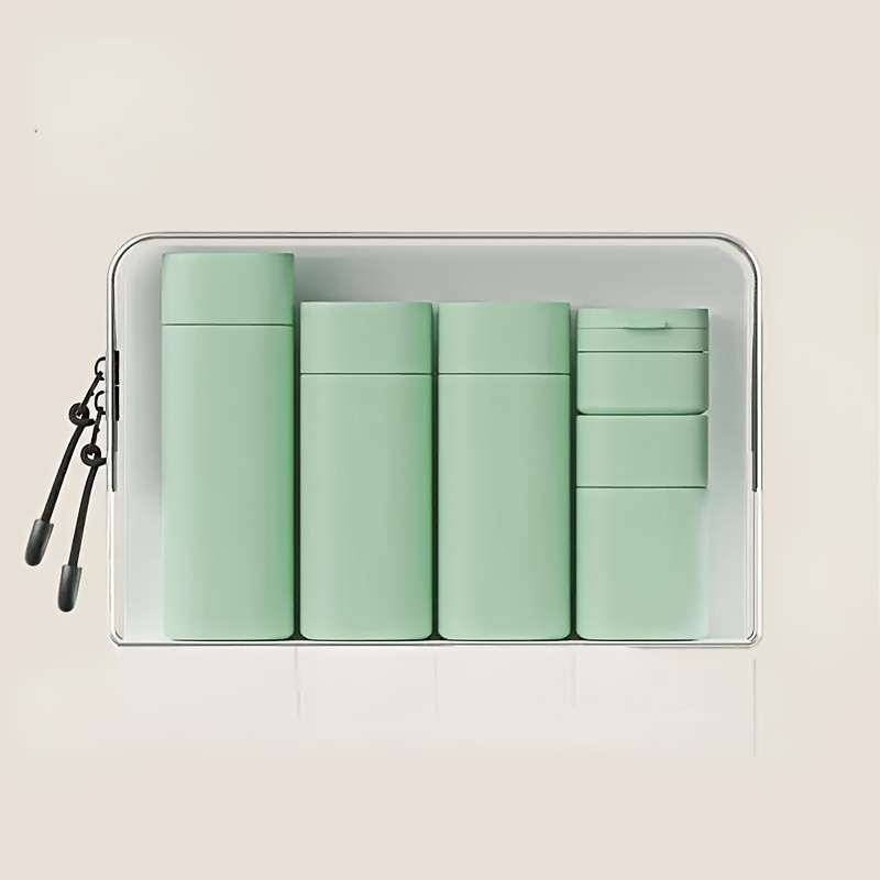 5-Pack Travel Toiletries Bottles
