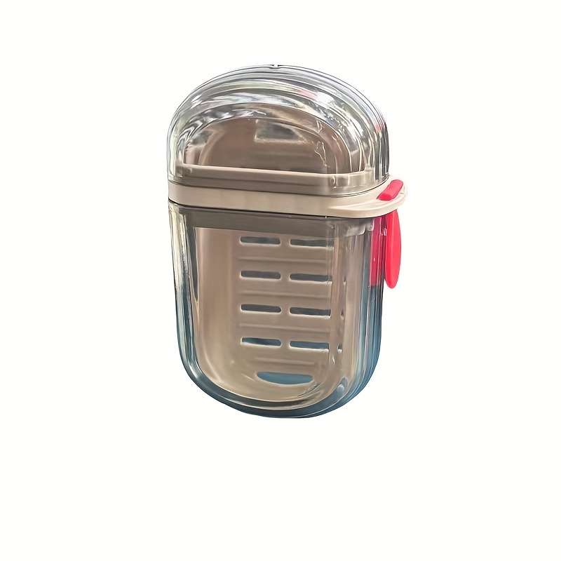 1 x Portable Travel Soap Dish With Lid