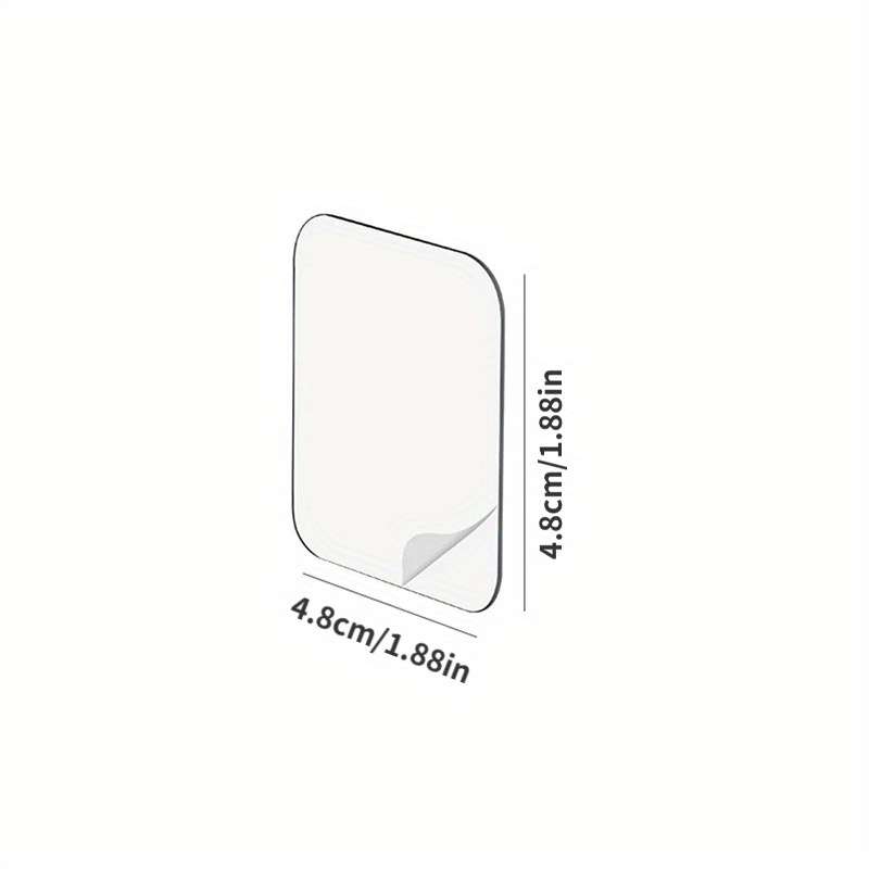 70pcs adhesive film hooks strong adhesion seamless waterproof easy to install wall mount