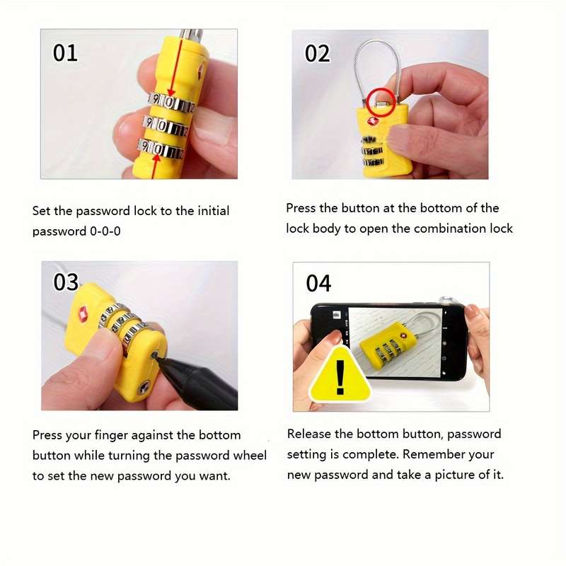 1Pct Sa Accepts Luggage Locks