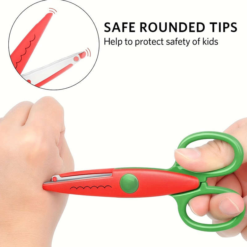 6-Piece Decorative Craft Scissors Set