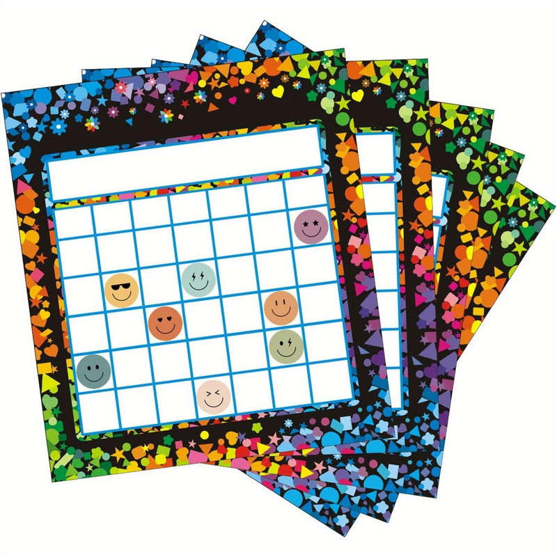 600 Boho Style Colorful Smiley Face Stickers