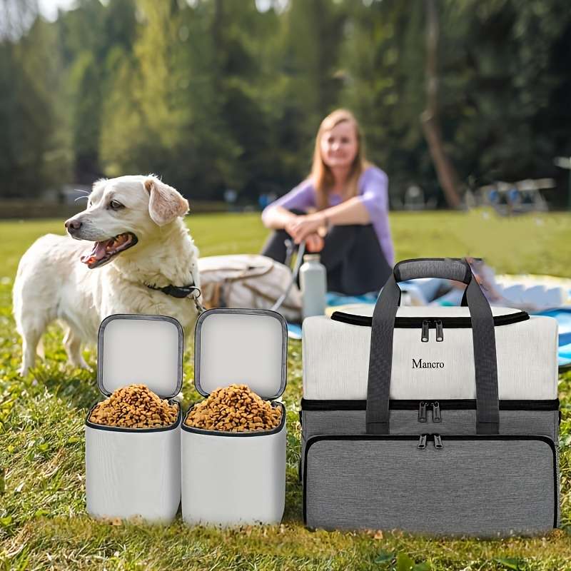 Double Layer Dog Travel Bag, Pet Travel Bag