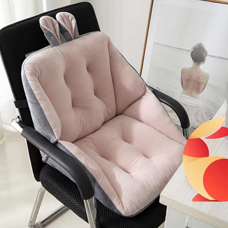 Semi-Enclosed Seat Cushion With Thick Pad