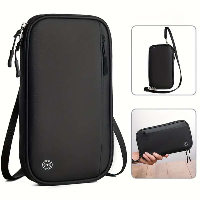 Shielded Travel Passport Wallet