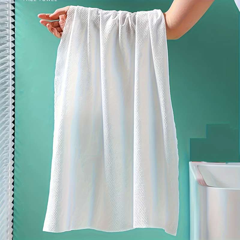 5-Pack Large Disposable Bath Towels