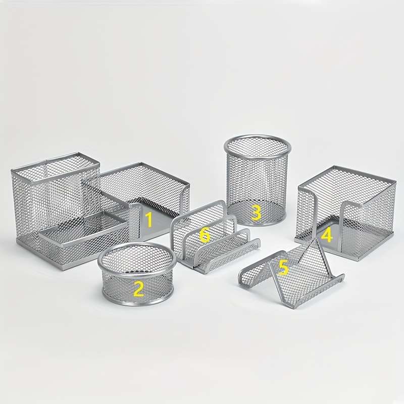 Stationery Storage Box Set 6 Pcs