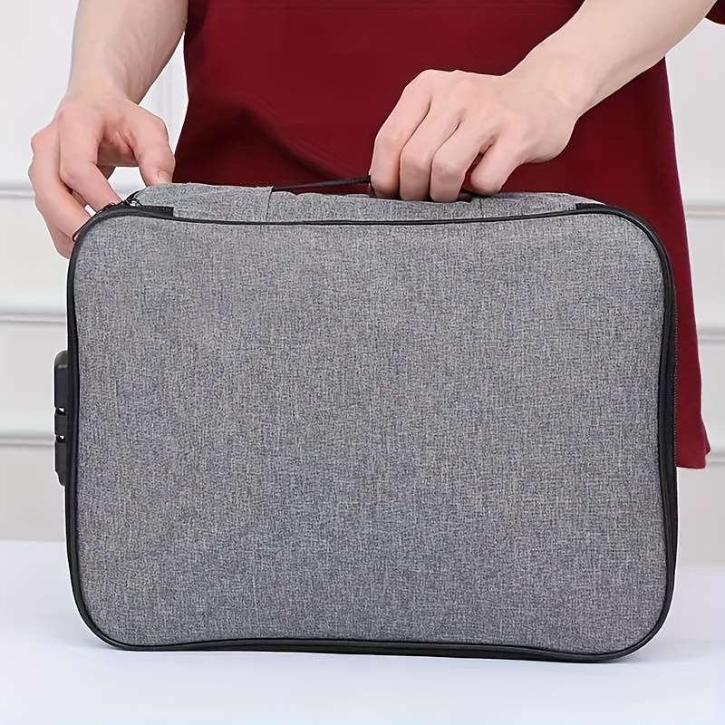 Lockable Fireproof Document And Wallet