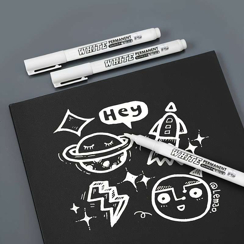3 White Markers