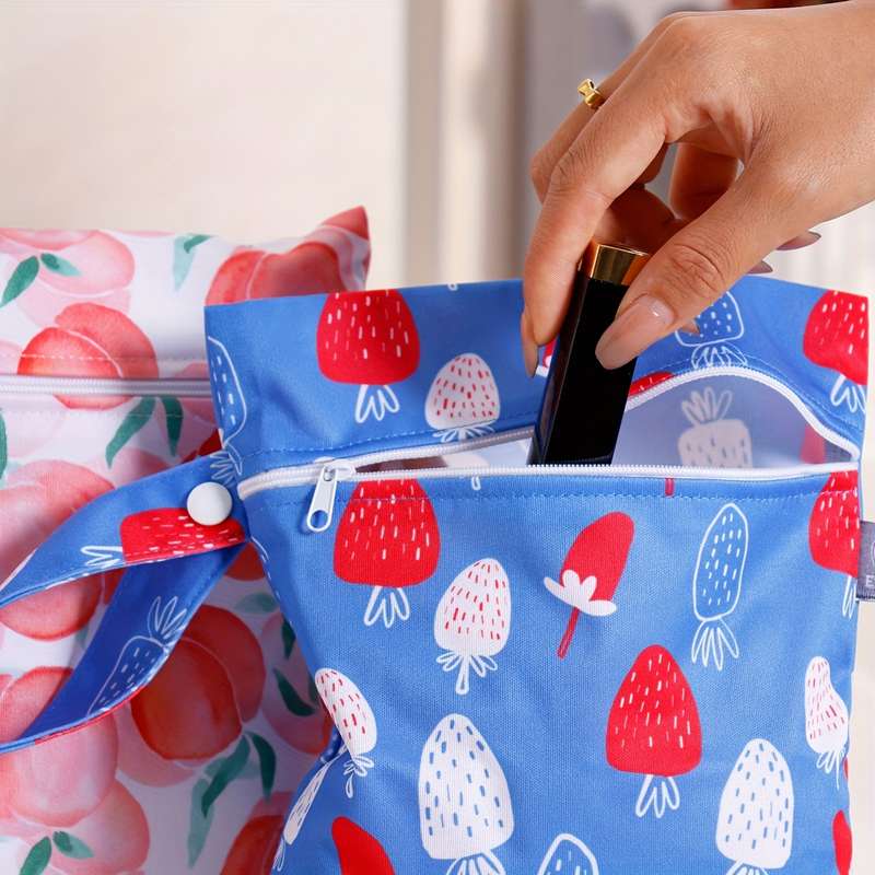 2 Waterproof Washable Storage Bags
