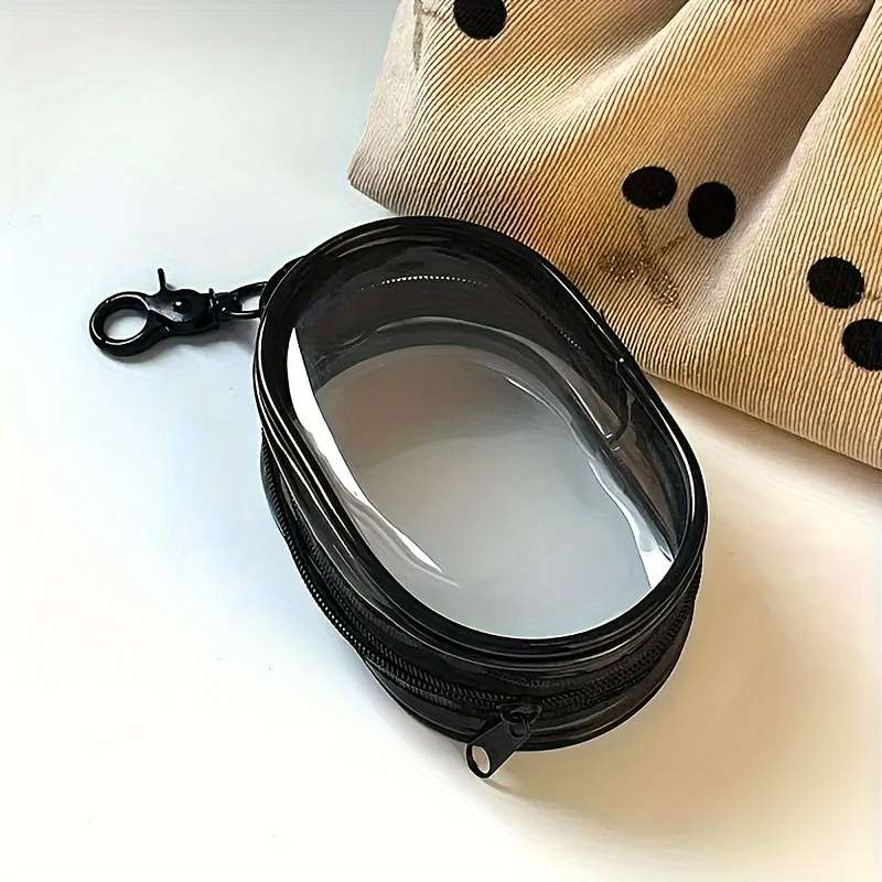 Portable Keychain With Lipstick Case