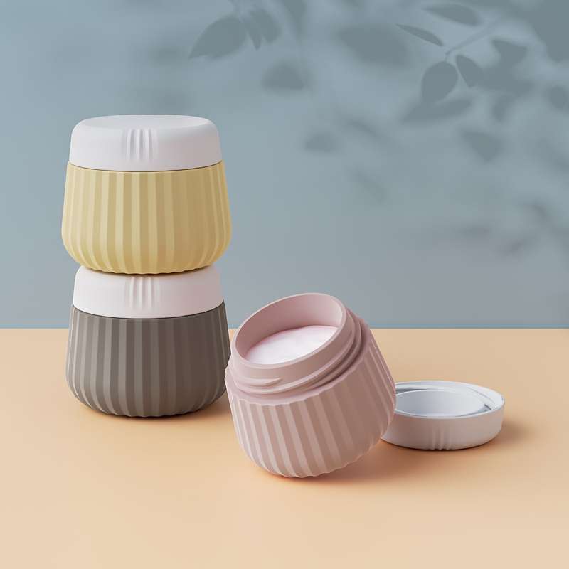 4-Pack Silicone Refillable Travel Containers