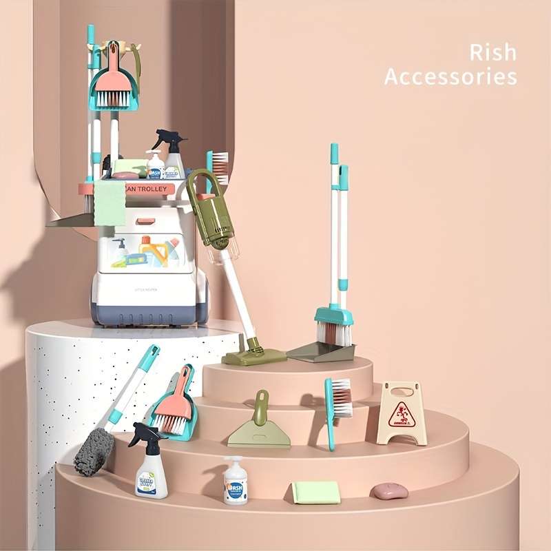 20-Piece Pretend Chore Playset
