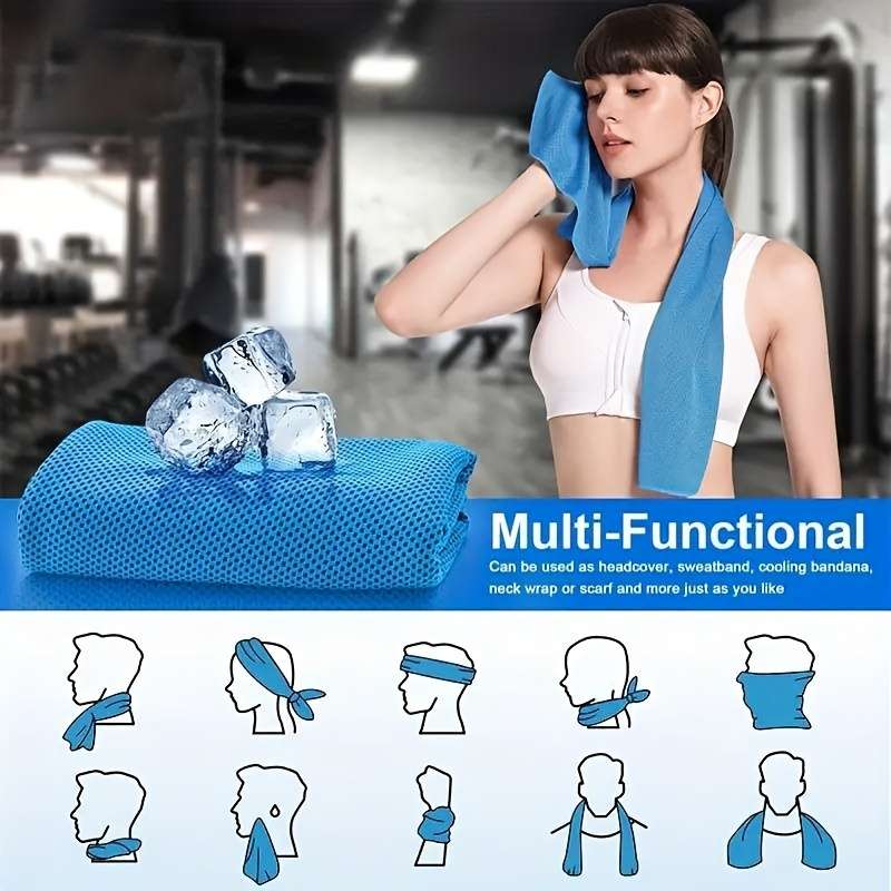 1pc Unisex Quick Dry Sports Towel