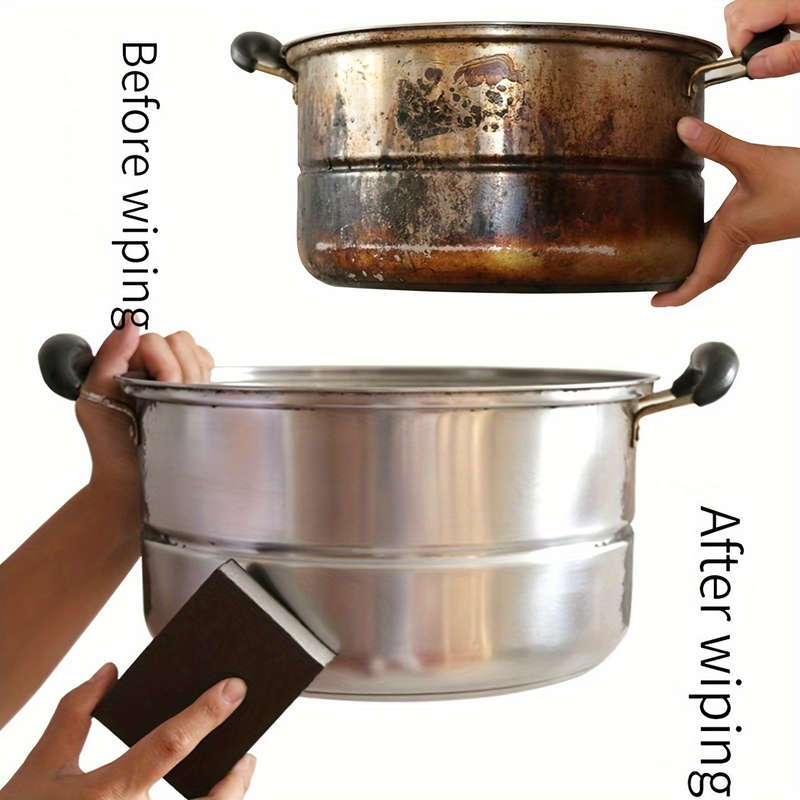 Multipurpose Cleaning Sponge For Pots Rust Removal And Dishwashing