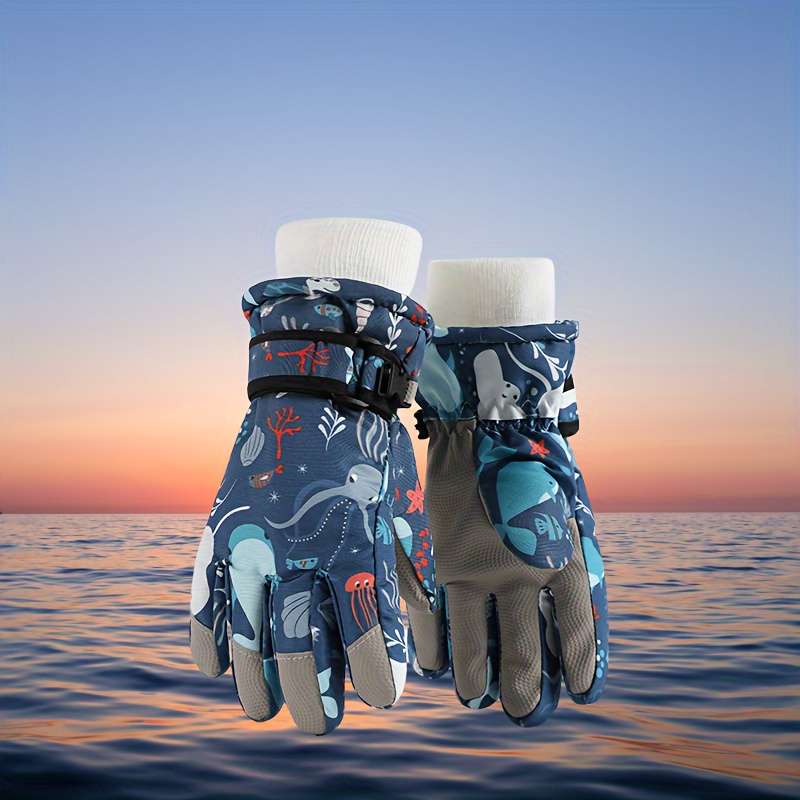Children's Winter Ski Gloves