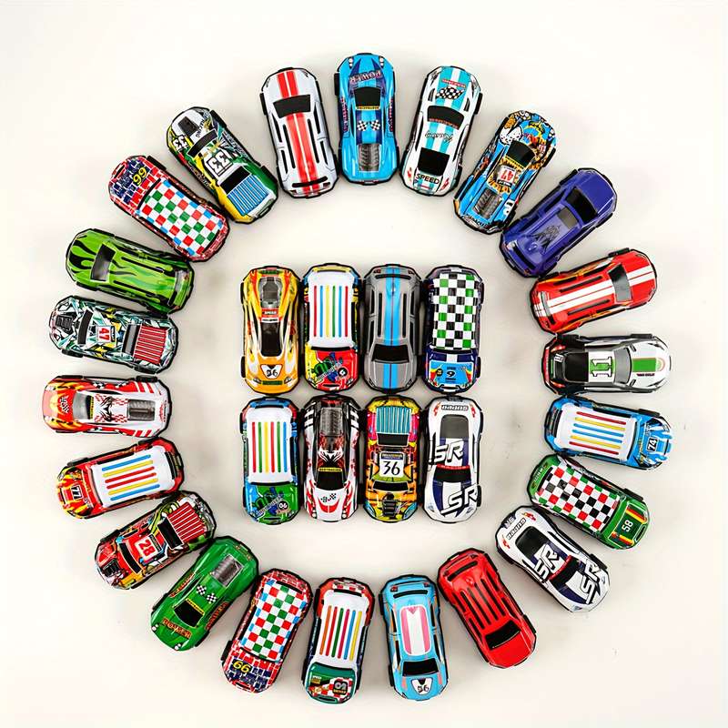 20-piece metal toy car set