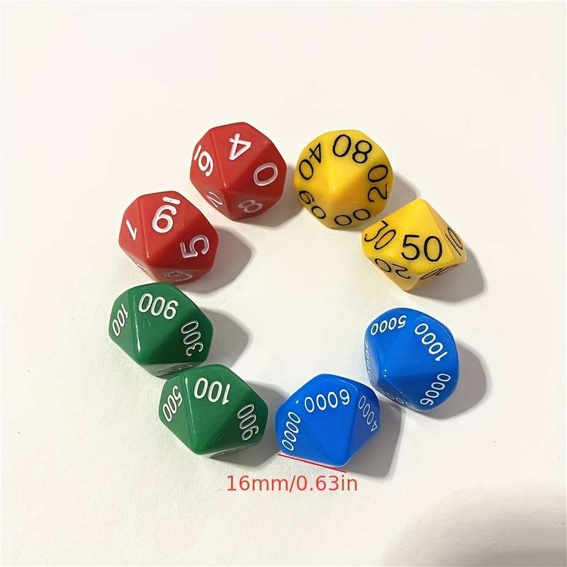12 10-Sided Dice
