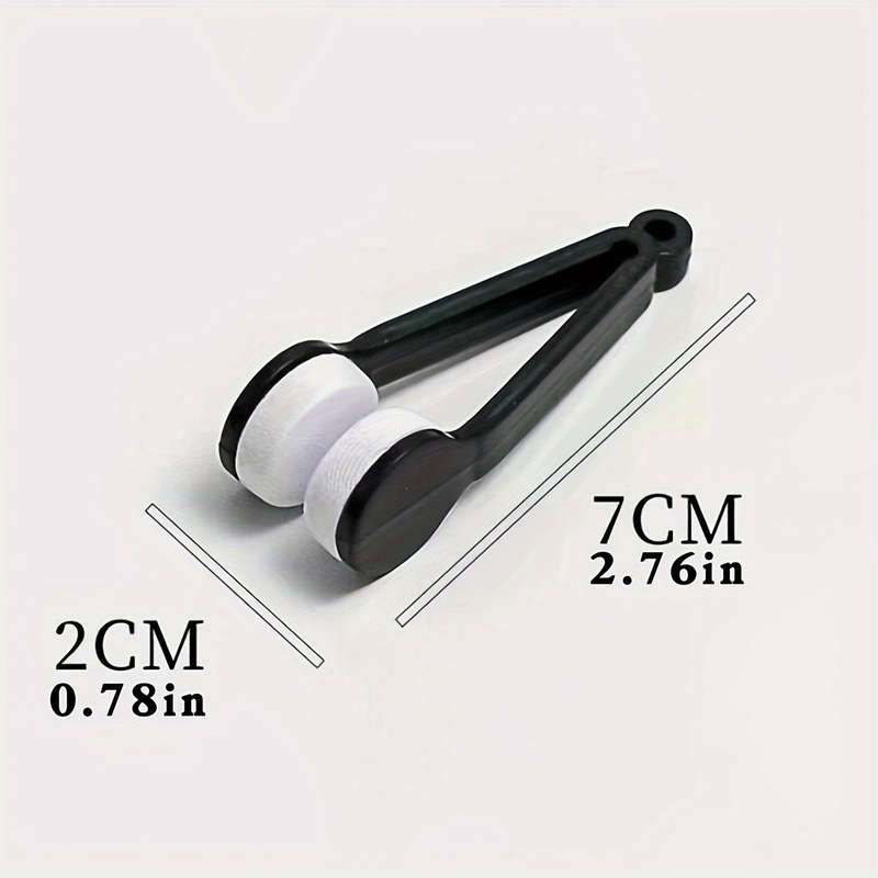 Portable Microfiber Glasses Cleaning Brush - Multifunctional Fashion Glasses Wiping Tool