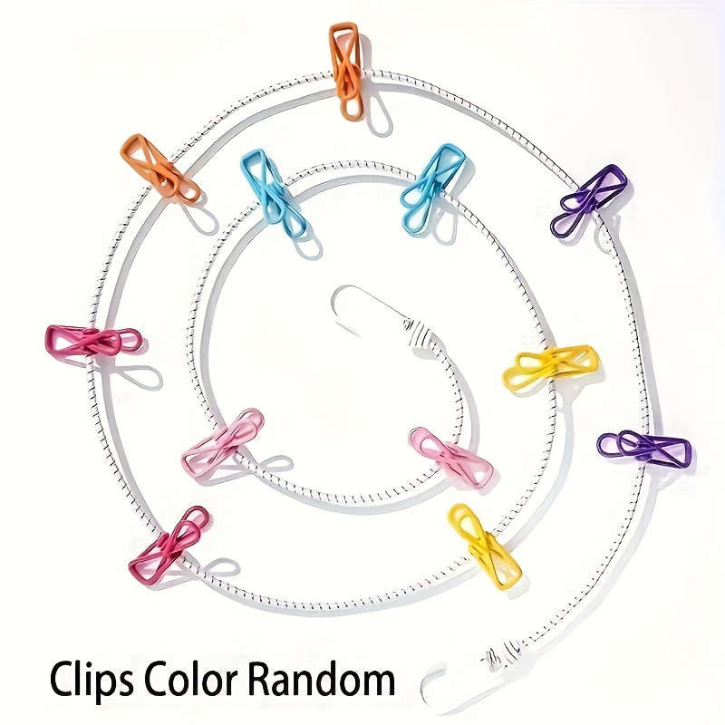 Clothesline Comes With 12 Clothespins - Lightweight