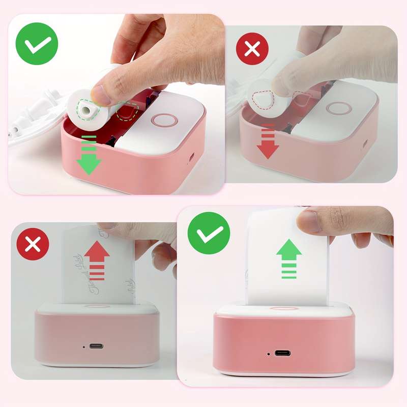 Mini Thermal Printer Wireless Sticker Maker