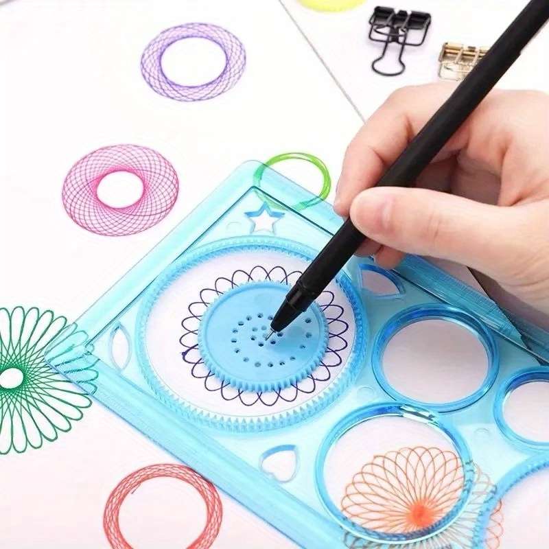 1 Set Of Multifunctional Spiral Instrument For Painting