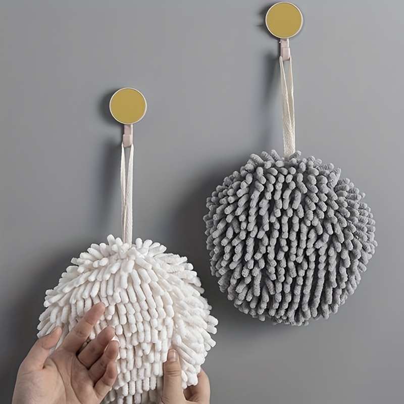 Chenille Towel Hanging Ring Kitchen Towel