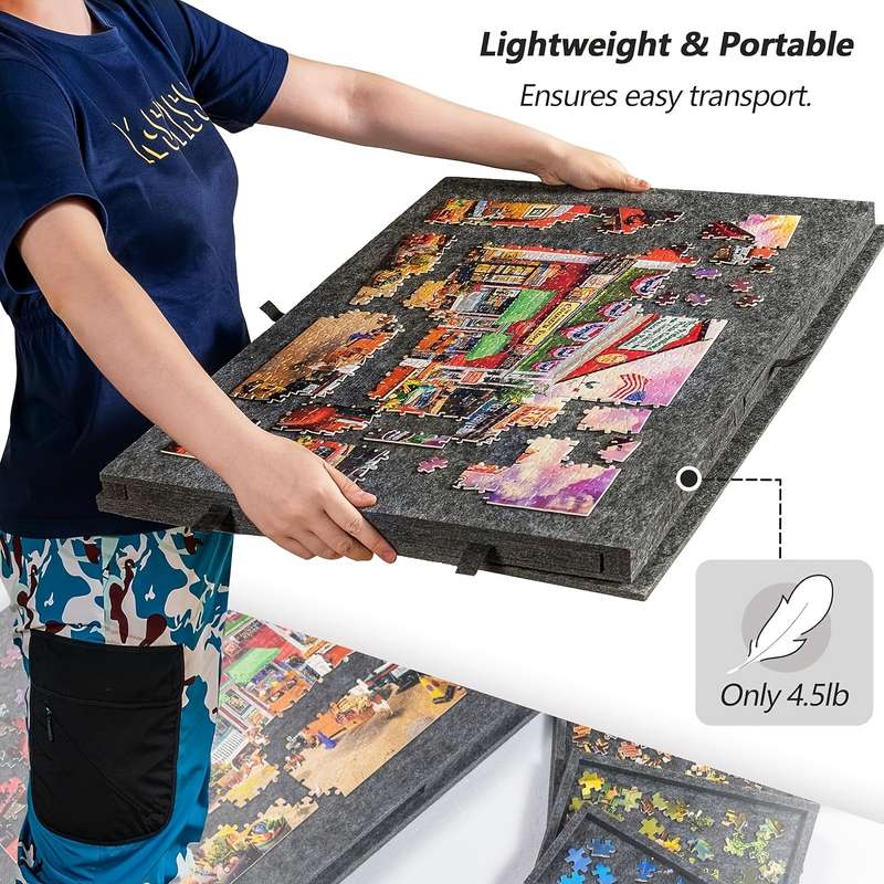 6 In 1 Jigsaw Puzzle Table