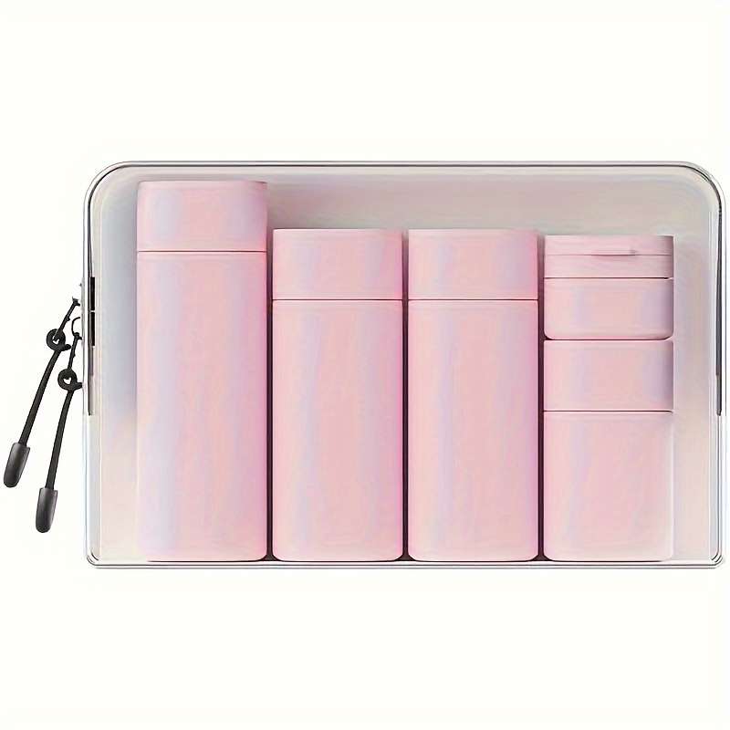 5-Pack Travel Toiletries Bottles