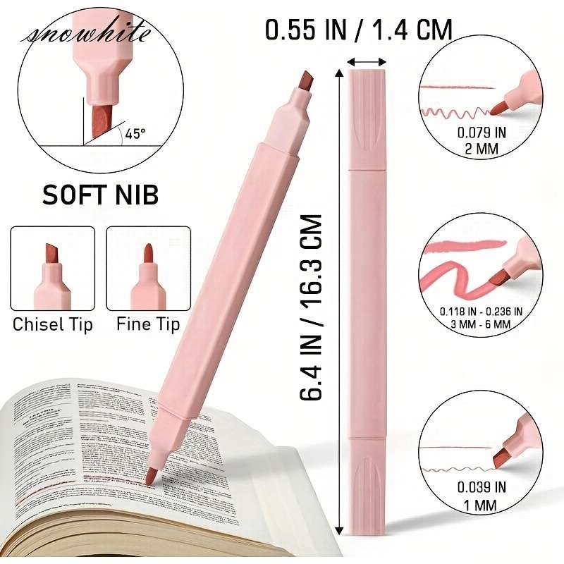 Highlighter 12-Pack Double-Ended Set