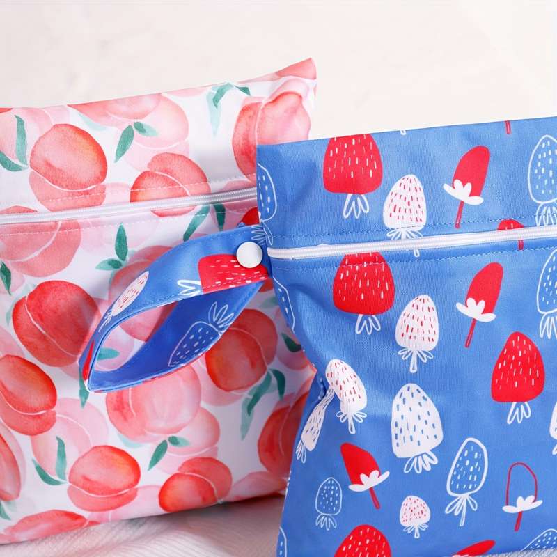 2 Waterproof Washable Storage Bags