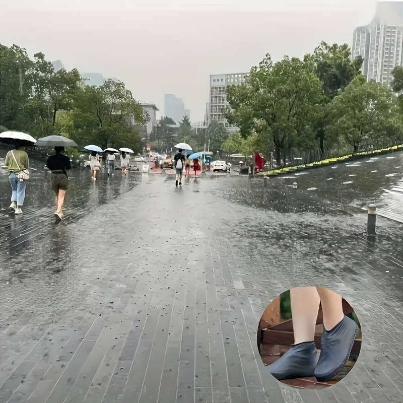 Silicone Shoe Covers - Waterproof And Rainproof