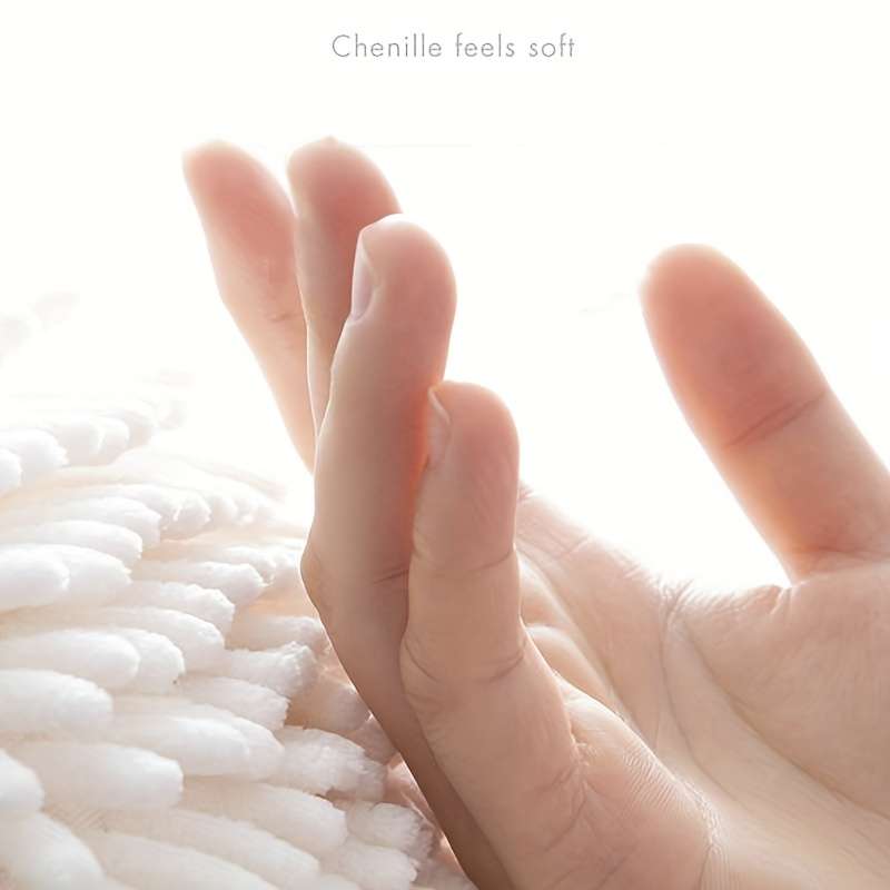 Chenille Towel Hanging Ring Kitchen Towel