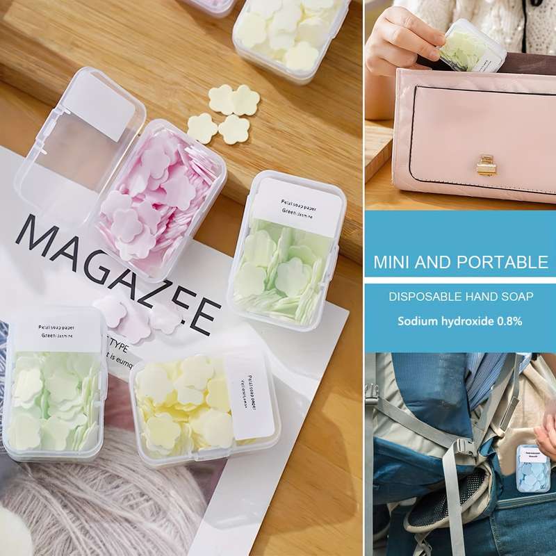 100 portable hand soaps